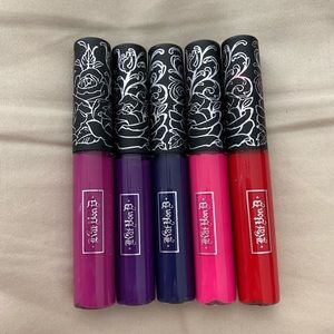 5 piece KVD mini liquid lipstick